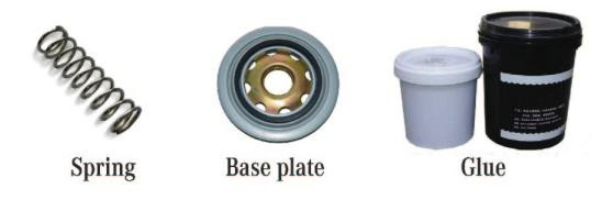 Mua Bộ lọc tùy chỉnh Vật liệu thô Baseplate cho máy lọc sản xuất trực tuyến
