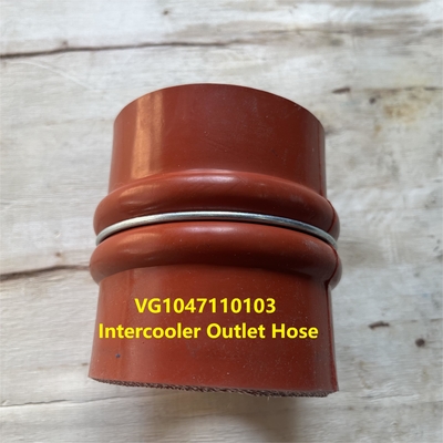 VG1047110103 ống thoát nước giữa máy làm mát HOWO Chiếc xe tải VG1047110103/1 Máy xả A7 WD615