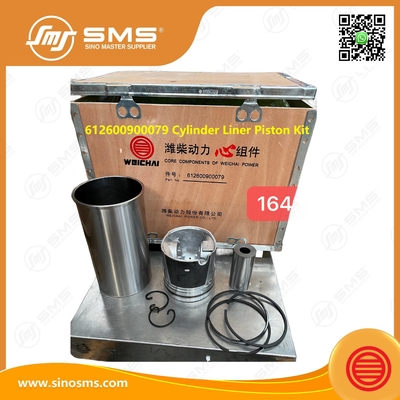 Liner xi lanh 612600900079 WEICHAI Phân bộ động cơ Piston Ring Piston Pin WP10