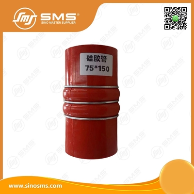 HOWO Chiếc xe tải phụ tùng ống silicone 75 * 150 ống silicone silicone