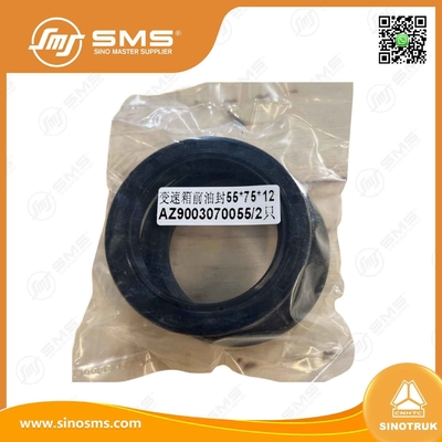 AZ9003070055 Giao số hộp số trước Oil Seal HOWO Truck Parts