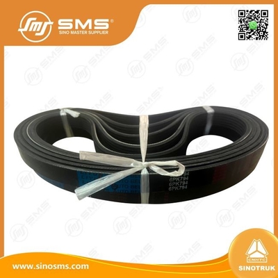 Đường dây thay thế 6PK794 VG2600020258 HOWO Chiếc xe tải