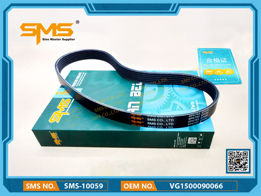VG1500090066 6PK783 Dây curoa động cơ Sinotruk Phụ tùng xe tải Howo