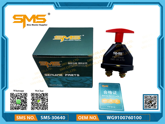 WG9100760100 Công tắc nguồn chính Phụ tùng xe tải Sinotruk Howo
