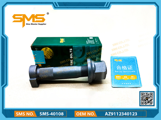AZ9112340123 Bu lông bánh sau Phụ tùng xe tải Sinotruk Howo