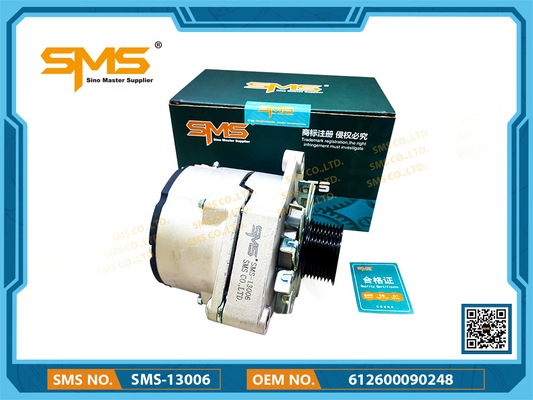 612600090248 Máy phát điện Sinotruk Howo Phụ tùng xe tải Kích thước tiêu chuẩn